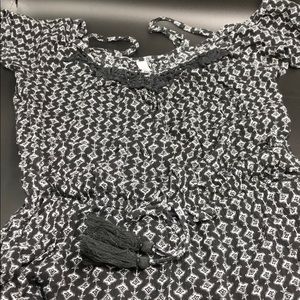 Xhilaration cold shoulder Romper